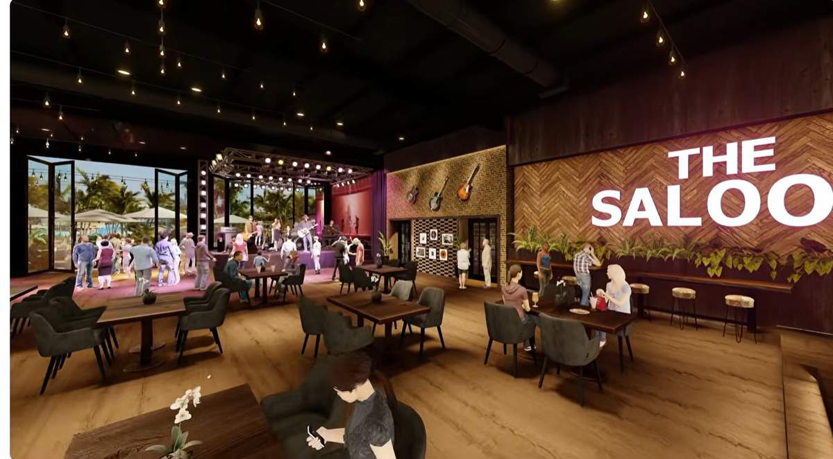 The Saloon at Kingston South, with live music and dance floor