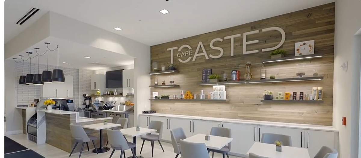 Toasted Cafe at Esplanade at Kingston, real photo